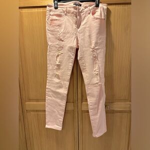 Forever 21 Pink Jean Capris
